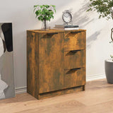 Sideboard Smoked Oak 60x30x70 cm Engineered Wood 816988