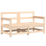 ZNTS 7 Piece Garden Lounge Set Solid Wood Pine 3186424