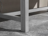 60 x 120cm Raised Garden Bed with Wooden Base - Grey T3398P313653