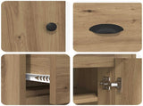 Highboard Artisan Oak 70 x 35.5 x 67.5 cm Engineered Wood 881418