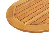 Table Top Oil Natural 100 x 50 x 2 cm Solid Acacia Wood 4108100