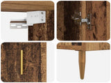 Highboard Old wood 69.5 x 34 x 180 cm Engineered Wood 3394578