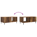 Coffee Table Old Wood 90 x 50 x 40 cm Engineered Wood 894503