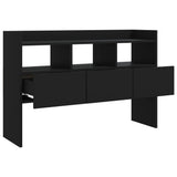 Sideboard Black Engineered wood Medium Sideboard Rectangular 808378