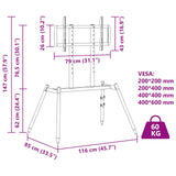 Easel TV Stand for 37-86 Inch Screen Max VESA 400x600mm 60 kg 42043007