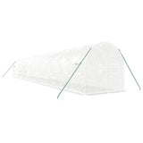 Greenhouse with Steel Frame White 28 m 14x2x2 m 3188033