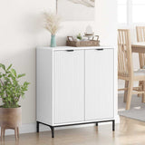 Sideboard White 69.5 x 33 x 82 cm Engineered Wood 883424