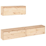 TV Cabinets 3 pcs Solid Wood Pine 3100139