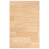 Kitchen Worktop 40x63.5x2.7 cm Solid Wood Oak Rectangular 4008995