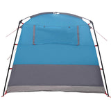 Party Tent Blue 10-Person 185T Polyester with PU Coating 42017449