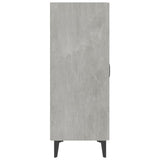 Sideboard Concrete Grey 70x34x90 cm Engineered Wood 812109