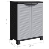 Plastic Cabinet 68x39x92 cm 337900