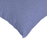 Sofa Pillows 2 pcs Jeans Blue 80 x 80 cm Fabric 42014054