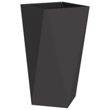 Planter Black 40 x 40 x 75 cm Steel 883780