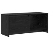 TV Cabinet Set Black Oak 90 x 35 x 40 cm Engineered Wood 875233