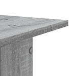Plant Stands 2 pcs Grey Sonoma 30x30x95 cm Engineered Wood 3307878