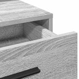 Dressing Table Grey Sonoma 79 x 41 x 135 cm Engineered Wood 865087