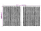 Bamboo Fence Natural 500 x 180 cm Bamboo 42006525