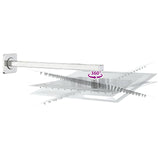 Concealed Shower System Silver Stainless Steel 201 42028988