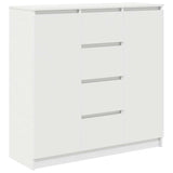 Sideboard with Drawers White 100.5x35x98.5 cm Engineered Wood 3328453