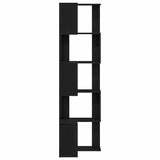 Bookcase Black Oak 50 x 50 x 179 cm 868049
