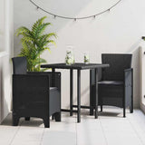 Garden Chair 2 pcs Anthracite 53 x 49 x 85 cm Polypropylene 847451