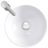 Bathroom Wash Basin Chrome 32 x 32 x 13 cm Metal 890242