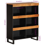 Side Cabinet 85x33x107 cm Solid Wood Acacia 352902