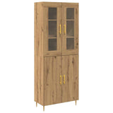 Highboard 2 pcs Artisan Oak Engineered Wood 3334347