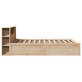 Bed Frame without Mattress 120x200 cm Solid Wood Pine 3323419