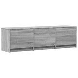 TV Cabinet with LED with LED Grey Sonoma 140 x 34 x 40 cm 3418711