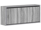 Wall-Mounted Shoe Cabinet ZWOLLE 71 x 17 x 43 cm Grey Sonoma 896411