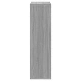 Room Divider Bookcase Grey Sonoma 69.5x29x103.5 cm Engineered Wood 858017