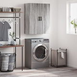 Wall Mounted Cabinet Grey Sonoma 69.5x34x90 cm 828434