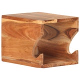 Wall Mounted Bicycle Rack 35x25x25 cm Solid Acacia Wood 320479