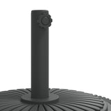 Parasol Base for 38 / 48 mm Poles 25 kg Round 4007981
