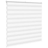 Zebra Blind White 145x150 cm Fabric Width 140.9 cm Polyester 4014764