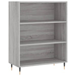 Highboard Grey Sonoma 69.5x34x180 cm Engineered Wood 3198711