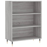 Highboard Grey Sonoma 69.5x34x180 cm Engineered Wood 3198711
