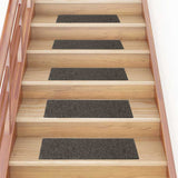 Stair Mats Self-adhesive 30 pcs 76x20 cm Anthracite Rectangular 3365729