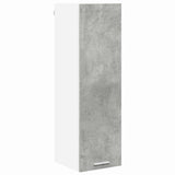 Hanging Cabinet Concrete Grey 30 x 31 x 100 cm Engineered Wood 884333