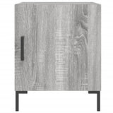 Bedside Cabinets 2 pcs Grey Sonoma 40x40x50 cm Engineered Wood 827577