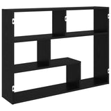 Wall Shelf Wall-Mounted Black Oak 95 x 20 x 69.5 cm 8012141