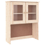 Highboard ALTA 77x35x165 cm Solid Wood Pine 3187773