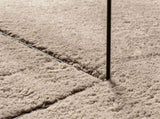 Rug HUARTE Short Pile Soft and Washable Sand 120x120 cm 375056