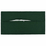 Cushion with Pillow HOUTEN 6 pcs Dark Green Faux Linen 933812