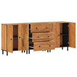 Side Cabinets 3 pcs 60x33x75 cm Solid Wood Acacia 3206286