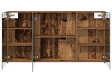 Bathroom Mirror Cabinet with Shelf Old Wood 100 x 14.5 x 70 cm 889125