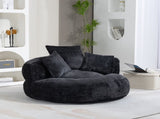COOLMORE Lazy Sofa Durable Comfort Lounger High Back Bean Bag Chair Couch With Three Pillows for W2678P312246