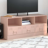 TV Cabinet Pink 99x39x44 cm Steel 841734